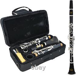 Montreux Sonata School Student Bb Clarinet with Case, Mouthpiece and Reed + Rico