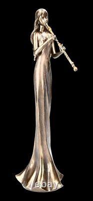 Musician Figure With Clarinet Veronese Music Flute Statue