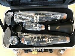 NEW Jupiter JCL710NA ABS Resin Body. 577 Bore Matte Finish Clarinet with Case