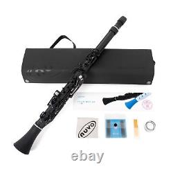 NUVO Plastic Wind Instrument Clarinet C key Clarineo 2.0 N120CLBK with Hard Case