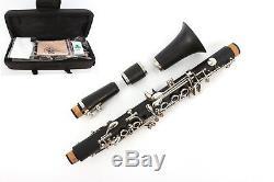 New Professional Clarinet Ebonite Eb Key Clarinet E flat Good Sound Case