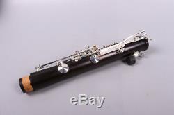 New Professional Clarinet Natural ebony Wood Body Nickel Plated Key Bb 17 key #8