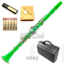 New SKY Bb Clarinet Package German Style Nickle Silver Keys Multiple Colors