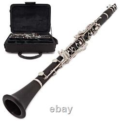 Odyssey Clarinet In Key of A Ebony Body with Double Soft Case OCL3500A