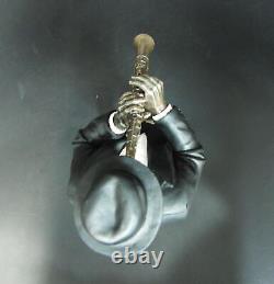 Parastone Jazz Man Playing Clarinet Black Jacket Figure Musical Instrument