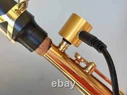 PiezoBarrel P7 Pickup Microphone & 4 meter Cable with Fittings for Alto Sax