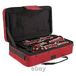PlayLITE Clarinet Pack by Gear4music Red
