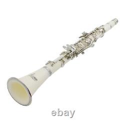 Professional 17 Key B Flat Bakelite Clarinet withGloves Reeds Accessor Instruments