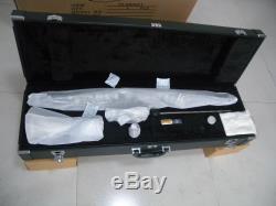 Professional Bass Clarinet With PADS Case Low Eb keys silver plated #A06