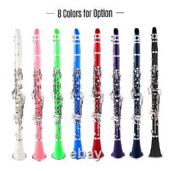 Professional clarinet ABS 17 bB Flat Soprano Binocular Clarinet with I4B3