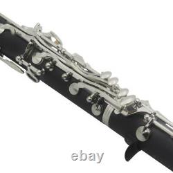 Pupil Clarinette Quality School Beginner Clarinette with Case BB Key 17 Key