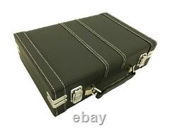 RCB Premium Bb Clarinet Case Black/Silver Fits Buffet R13, Yamaha, Selmer etc