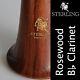 ROSE WOOD Bb CLARINET STERLING Pro-Quality Wooden Brand New With Case