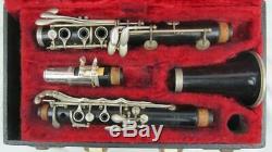 Rare Old Bb Clarinet VH Petterd Woodwind Centre Melbourne c1950 French Made
