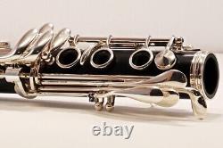 Rice Clarinet Works Attachable Left Hand Eb/Ab Key Bb Clarinet in Silver Plate