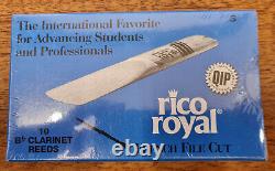 Rico, RIco Royal Reeds for Bb Clarinet, Boxes of 10, Various Strengths