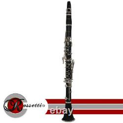Rossetti 1150-CL Bb Student Clarinet Wood Grain Black with Mouthpiece and Case