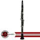 Rossetti 1150-CL Bb Student Clarinet Wood Grain Black with Mouthpiece and Case
