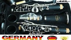 SCHNEIDER D 22 Klarinette Holzblasinstrument deutsches System German System