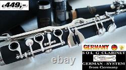 Sol Clarinet TURKISH G clarinet Sol Klarnet clarinette turque
