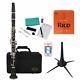 Sonata Bb Clarinet Beginner Pack with Stand, Reeds and Cleaning Care Kit