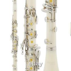 Student B Flat Clarinet with Cleaning Cloth Gloves Reeds Accessories Kit