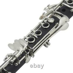 Student Clarinet Beginner Quality Clarinet with Case Bb Key 17 Key