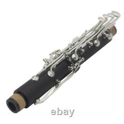 Student Clarinet Quality School Beginner Clarinet with Case Bb Key 17 Key