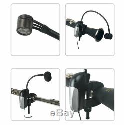 UHF Clip on Instrument Professional Wireless Microphone for Clarinet Flute