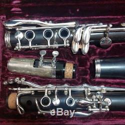 Used YCL-650 YAMAHA Clarinet Professional Model B flat Steel Pipe