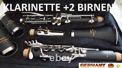 YAMA. Clarinet Bohemian System 2 Bulbs Woodwind Instrument French Clarinet Boehm