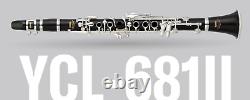 YAMAHA YCL-681II Eb Clarinet withHard Case Mouthpiece Ligature withTracking New