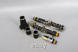 Yinfente Professional Clarinet C key Clarinet Ebonite Wood Nickel Plated Key