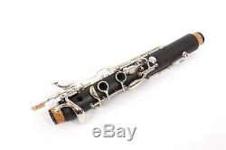 Yinfente Professional Clarinet G key Clarinet Ebonite Wood Nickel Plated Key