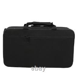 (black)17 Key Bb Clarinet Set With Cleaning Cloth Reed Screwdriver Box